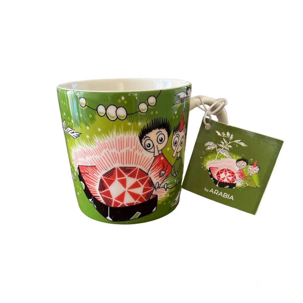 ARABIA FINLAND MOOMIN THINGUMY AND BOB Mug NWT